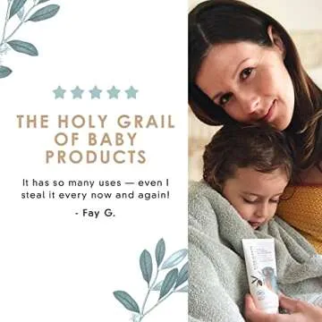 VIVAIODAYS - Olive Oil Rescue Balm Gel to Soothe Skin, Prevent Diaper Rash & Relieve Eczema, Gel Moisturizer for Face, 100% Natural, 96.8% Organic, COSMOS ORGANIC Certified, Safe for All Ages, 75 ml