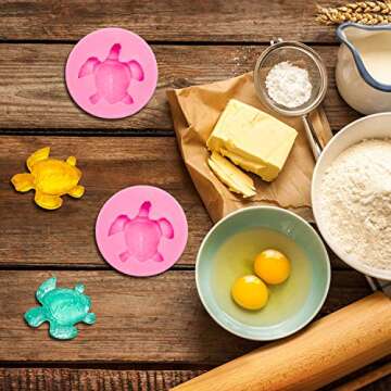 Boao Sea Turtle Silicone Mold for Fun Baking Projects