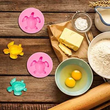 Boao Sea Turtle Silicone Mold for Fun Baking Projects