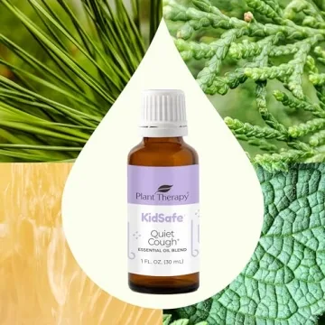 Plant Therapy Quiet Cough KidSafe Essential Oil Blend 30 mL (1 oz) 100% Pure, Undiluted, Therapeutic Grade