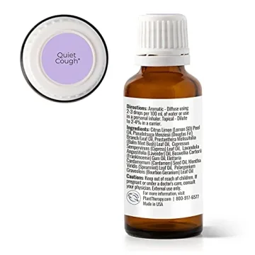 Plant Therapy Quiet Cough KidSafe Essential Oil Blend 30 mL (1 oz) 100% Pure, Undiluted, Therapeutic Grade