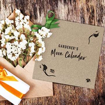 Gardening Moon Calendar, Perpetual Lunar Cycle Calendar for Gardeners, Farmers Almanac, Determine Optimal Times for Gardening Activities. Biodynamic Calendar, Companion Planting Chart, Garden Planner