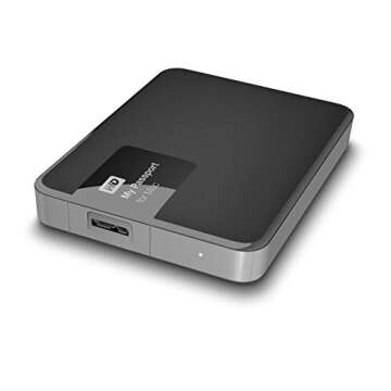 WD 2TB Black My Passport for Mac Portable External Hard Drive - USB 3.0 - WDBCGL0020BSL-NESN