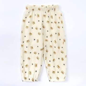 MYGBCPJS Boys Girls Cotton Linen Bloomers - 2 Pack