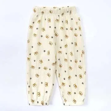 MYGBCPJS Boys Girls Cotton Linen Bloomers - 2 Pack