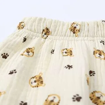 MYGBCPJS Boys Girls Cotton Linen Bloomers - 2 Pack