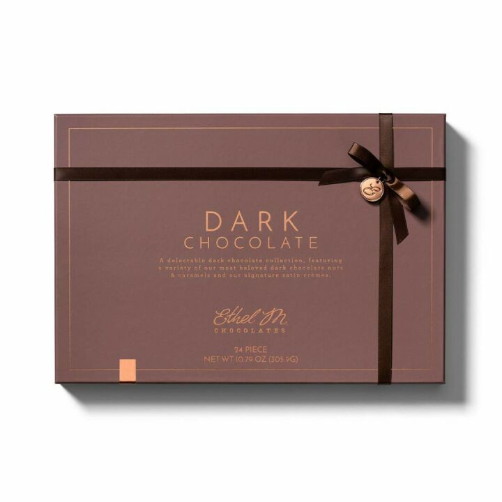 Ethel M 24 Piece Dark Chocolate Gift Box
