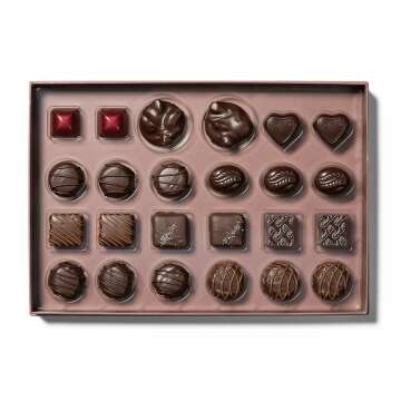 Ethel M 24 Piece Dark Chocolate Gift Box