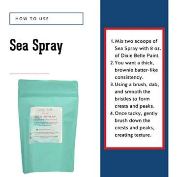 Dixie Belle Paint Company Sea Spray Texture Additive