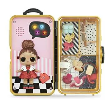 L.O.L. Surprise! Style Suitcase Electronic Playset - Boss Queen, Multicolor