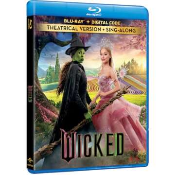 Wicked (Blu-ray + Digital) - An Enchanting Musical Adventure