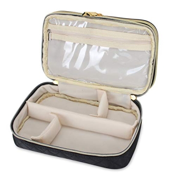 Teamoy Double Layer Jewelry Case for Travel and Home