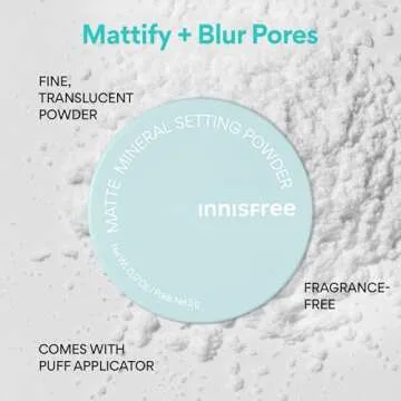 Innisfree No-Sebum Matte Mineral Setting Powder - Flawless Finish