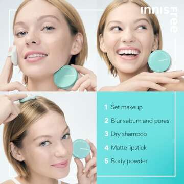 Innisfree No-Sebum Matte Mineral Setting Powder - Flawless Finish