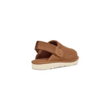 UGG Unisex-Child Goldenstar Clog, Chestnut, 6 US Unisex Big Kid
