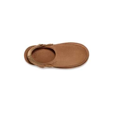 UGG Unisex-Child Goldenstar Clog, Chestnut, 6 US Unisex Big Kid