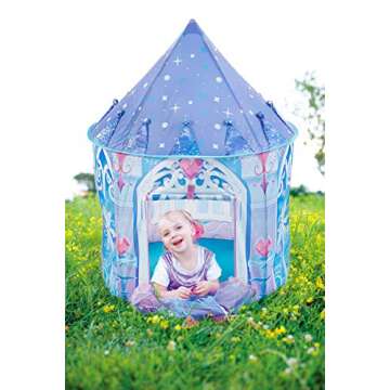 Kidodo Kids Play Tent Toy Children Pop Up Tent Kids Playhouse Indoor Outdoor Game Party Birthday Gifts Toddler for Boys Girls. Tunnel Foldable Tent for Baby Children