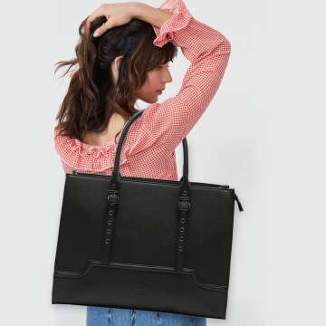 EaseGave Women's Laptop Tote Bag - Stylish & Durable