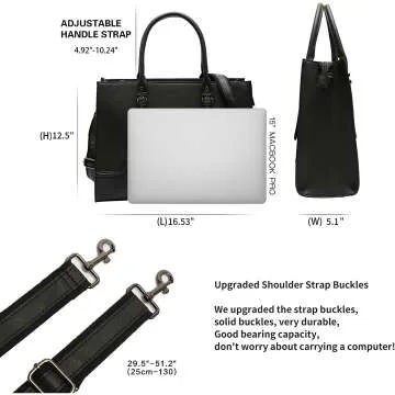 EaseGave Women's Laptop Tote Bag - Stylish & Durable