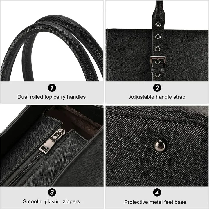 EaseGave Women's Laptop Tote Bag - Stylish & Durable