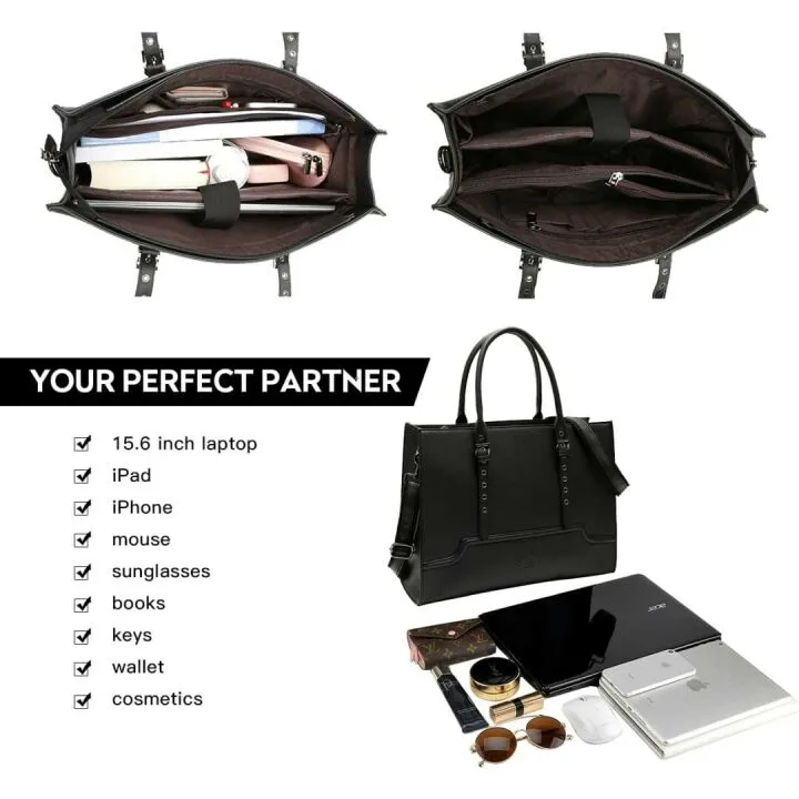 EaseGave Women's Laptop Tote Bag - Stylish & Durable