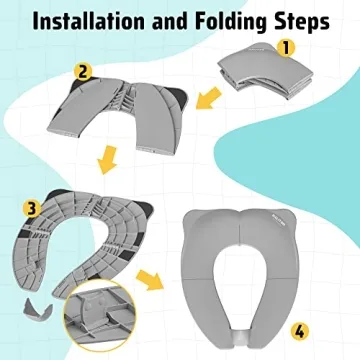 Travel Potty Seat for Toddlers - Maliton Portable Solution