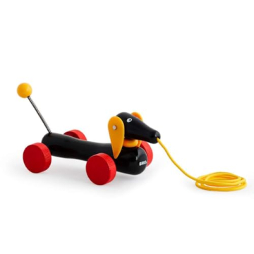 Engaging Pull Along Dachshund Toy | Durable Toddler Fun