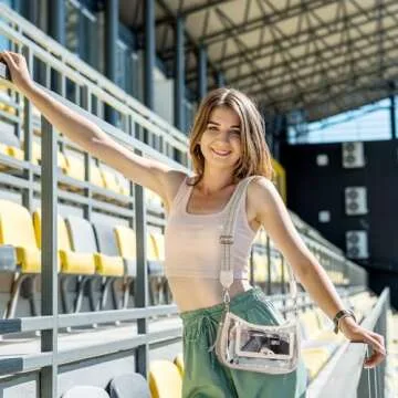 XYWstore Clear Bag, Perfect for Stadium Events and More