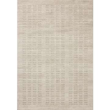 Loloi Amber Lewis Monty Collection MOT-03 Ivory/Beige 4'-0" x 6'-0", .50" Pile Height, Accent Rug
