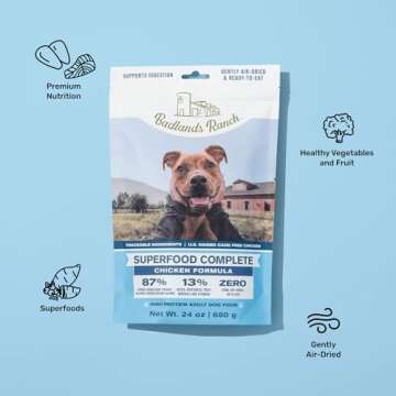 Badlands Ranch Superfood Dog Food - High Protein Nutrition