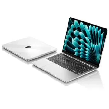 EooCoo Durable Case for MacBook Air 13.6 Inch M4 Models