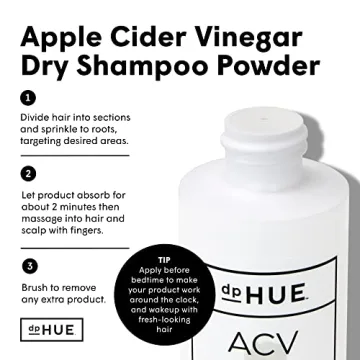 dpHUE Apple Cider Vinegar Dry Shampoo Powder for All Hair