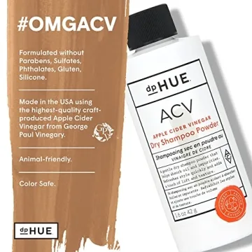 dpHUE Apple Cider Vinegar Dry Shampoo Powder for All Hair