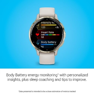 Garmin Venu 3S Stylish Smartwatch with AMOLED Display