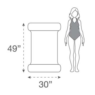 Rae Dunn x CocoNut Float - Stylish Inflatable Lounge for Summer