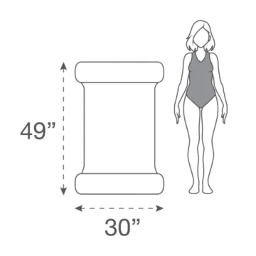 Rae Dunn x CocoNut Float - Stylish Inflatable Lounge for Summer