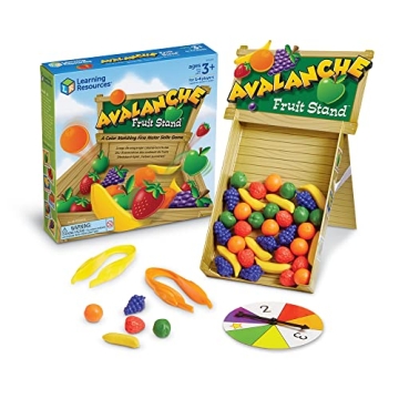 Learning Resources Avalanche Fruit Stand Educational Game