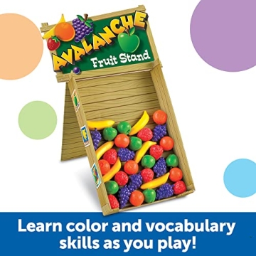 Learning Resources Avalanche Fruit Stand Educational Game