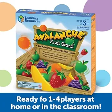 Learning Resources Avalanche Fruit Stand Educational Game