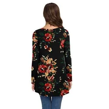 Stylish AWULIFFAN Women's Casual Blouse for All Occasions  