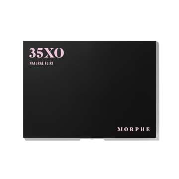 Morphe 35XO Makeup Palette - Natural Flirt Artistry Palette with 35 Matte & Shimmer Pigments - Made ...