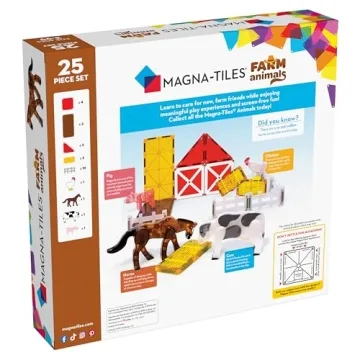 Explore MAGNA-TILES Farm Animals 25-Piece Set