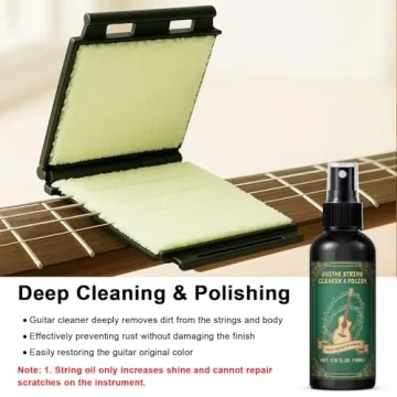 1DFAUL Complete Guitar Cleaning Kit for Musicians