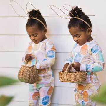 Burt's Bees Baby Girls' Organic Cotton Pajama Set