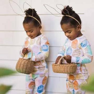 Burt's Bees Baby Girls' Organic Cotton Pajama Set