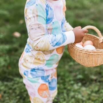 Burt's Bees Baby Girls' Organic Cotton Pajama Set