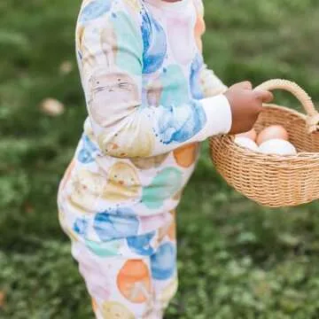 Burt's Bees Baby Girls' Organic Cotton Pajama Set