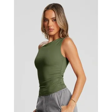 Trendy Queen Summer Off The Shoulder Crop Top for Women