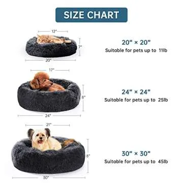OYANTEN Large Cat Bed - Soft, Waterproof & Machine Washable