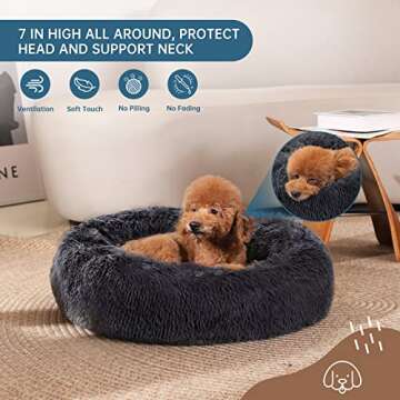 OYANTEN Large Cat Bed - Soft, Waterproof & Machine Washable